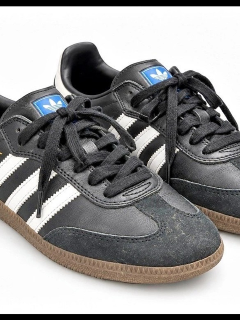 adidas Samba Black & White Sneakers